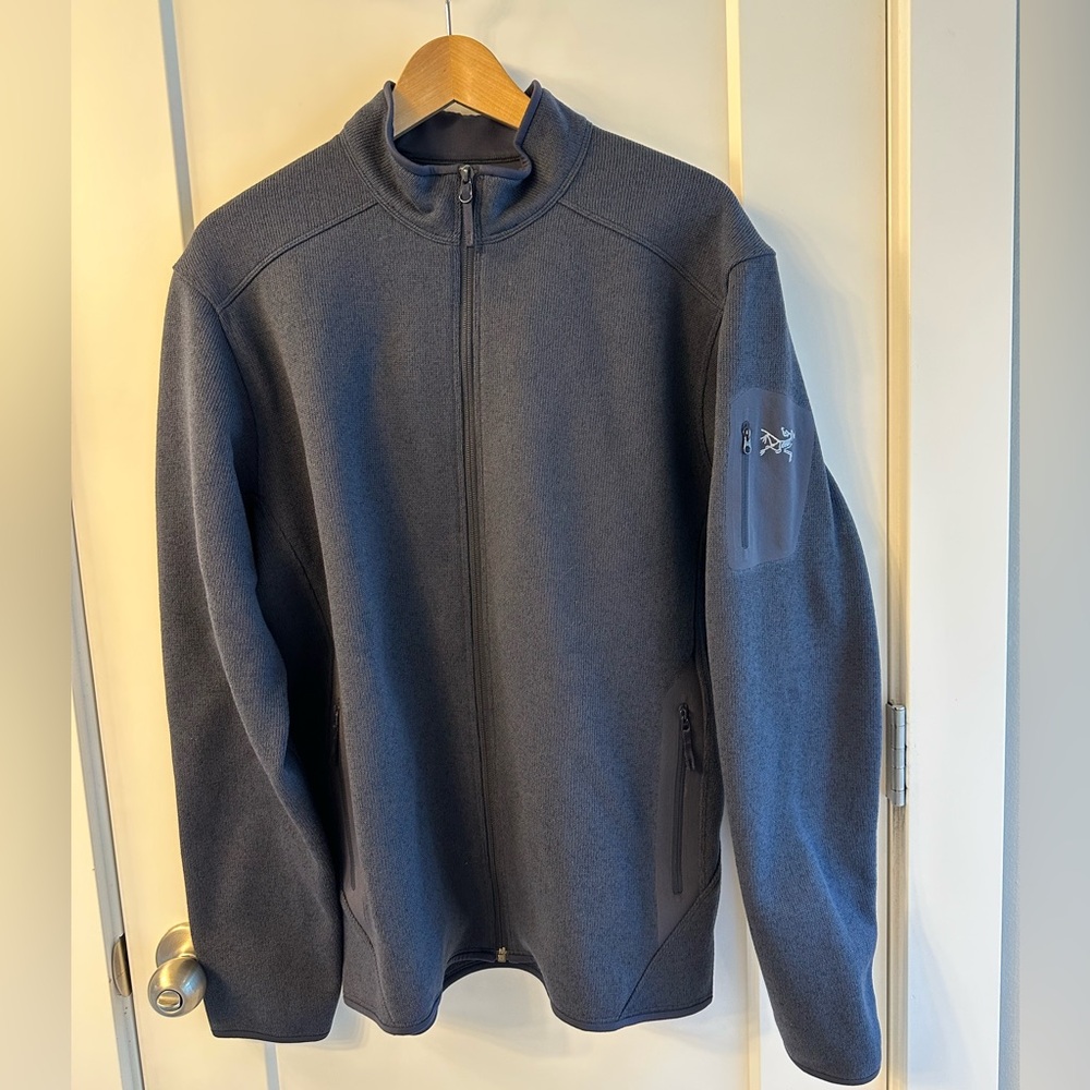 Arc'teryx Dark Blue Full-Zip Jacket